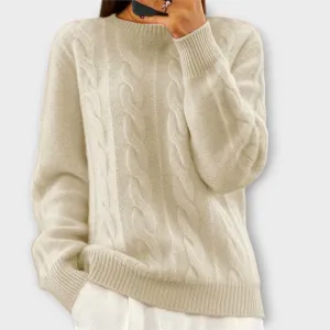 Larissa Fluffy Knitted Sweater